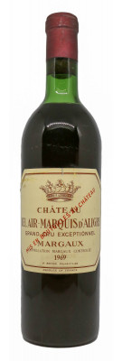 Château BEL AIR MARQUIS D'ALIGRE  1969