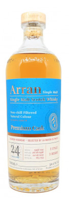 ARRAN - 24 ans - Millésime 1996 - Bourbon Hogshead Single Cask - 50,20%