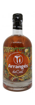 Les Rhums de Ced - Ti' arrangés - Miel Pain d'épices - 36 %