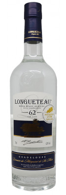 RHUM LONGUETEAU - Rhum Blanc - 62%  