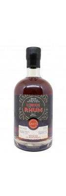 RHUM HSE - Cuvée Confrérie du Rhum - Brut de Fût - Chêne Français Brume Cuivrée - Millésime 2007 - 47,6%