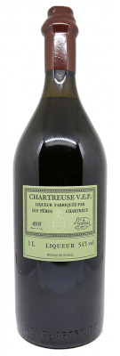 CHARTREUSE - VEP Verte - Bouteille de 1 Litre - 54%