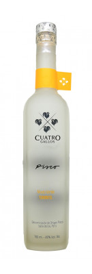 Cuatro Gallos - Pisco du Perou - Mosto Verde Torontel - 40%
