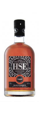 RHUM HSE - Rhum très vieux - VSOP - Coffret avec deux verres - 45 %  achat pas cher au meilleur prix 