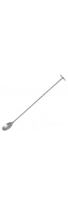 Lumian - Cuillère de bar avec pilon - 28 cm - couleur argent mat