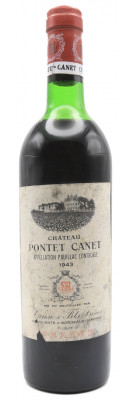 Château PONTET-CANET 1943